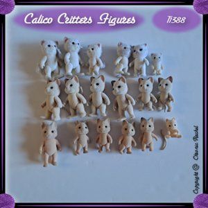 18-Pack Vintage Cat Figures